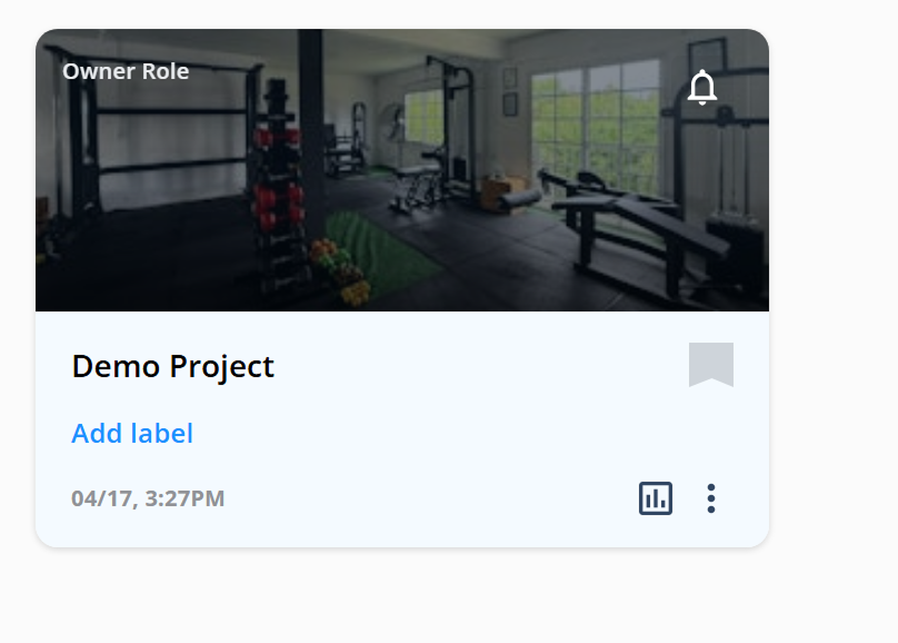 Project hover state